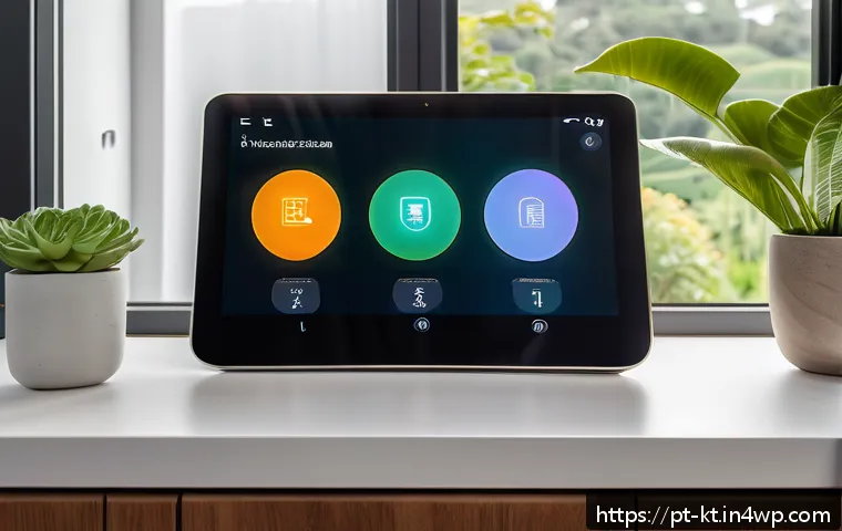 기술 통합으로 인한 주거 공간의 변화 - A modern Brazilian home interior showcasing advanced smart home automation: a cozy living room with ...